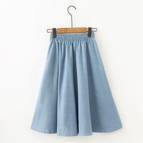 elastic waist retro denim midi skirts woman summer 2019 fashion streetwear pleated skirt jeans femme casual ladies jeans saia, Black
elastic waist retro denim midi skirts woman summer 2019 fashion streetwear pleated skirt jeans femme casual ladies jeans saia, Black