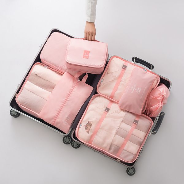 6pcs / set багажа упаковки организатор set travel mesh в мешке для багажа организатор упаковки косметических организатор для одежды
6pcs / set багажа упаковки организатор set travel mesh в мешке для багажа организатор упаковки косметических организатор для одежды