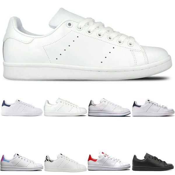 new designer newsest stan shoes fashion brand smith leather men women classic flats casual shoes ing, White;red
new designer newsest stan shoes fashion brand smith leather men women classic flats casual shoes ing, White;red
