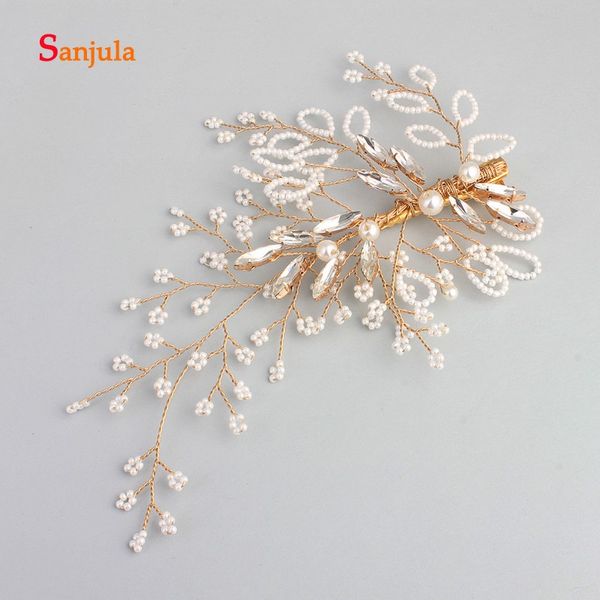 ivory beaded flower shape attraive hair jewelry for bridal gold hair pins rhinestones wedding headpiece bijoux cheveux ha359, Golden;white
ivory beaded flower shape attraive hair jewelry for bridal gold hair pins rhinestones wedding headpiece bijoux cheveux ha359, Golden;white