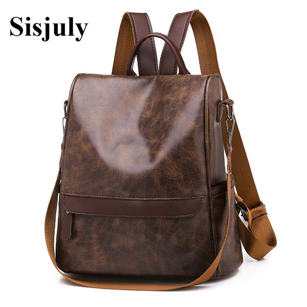sisjuly new big capacity backpacks women leather backpack teenager girls fashion school bag bookbags retro back pack sac a main
sisjuly new big capacity backpacks women leather backpack teenager girls fashion school bag bookbags retro back pack sac a main