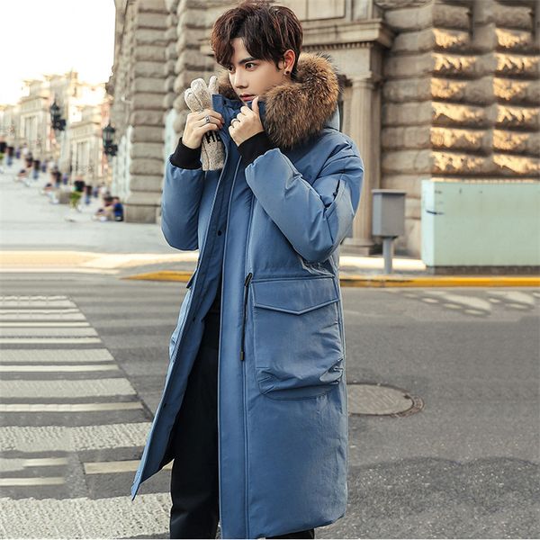 tooling big fur collar down jacket men's medium long thick warm outerwear 2019 new winter large size white duck down coat jia465, Black
tooling big fur collar down jacket men's medium long thick warm outerwear 2019 new winter large size white duck down coat jia465, Black
