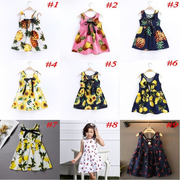 baby girls cherry lemon pineapple printed vest dress cute summer backless beach dress kids sleeveless cotton dress, Red;yellow 
baby girls cherry lemon pineapple printed vest dress cute summer backless beach dress kids sleeveless cotton dress, Red;yellow