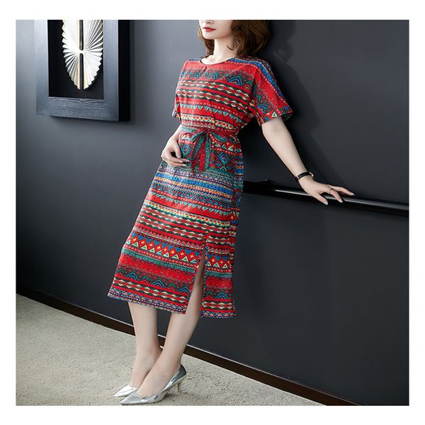 plus size elegant retro faux silk blend dress 2019 summer casual vintage o-neck women dresses fashion print dresses vestidos, Black;gray
plus size elegant retro faux silk blend dress 2019 summer casual vintage o-neck women dresses fashion print dresses vestidos, Black;gray