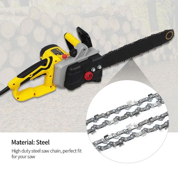 12" professional strong steel saw chain solid chainsaw chain 12-20 inch saw enough for tackle tough jobs
12" professional strong steel saw chain solid chainsaw chain 12-20 inch saw enough for tackle tough jobs