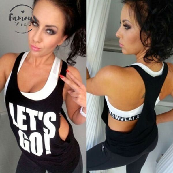 women fitness tank running vest ladies casual gym sleeveless sports shirt summer clothes 2019 new, White
women fitness tank running vest ladies casual gym sleeveless sports shirt summer clothes 2019 new, White