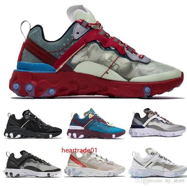 react epic element 87 undercover men running shoes for women designer sports mens trainer shoes black white sail light bone sneakers 36-45
react epic element 87 undercover men running shoes for women designer sports mens trainer shoes black white sail light bone sneakers 36-45
