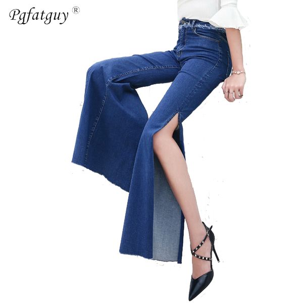 women's jeans 2021 casual high waist slim fit hip elastic women frayed micro slacks split tide stylish denim pants, Blue
women's jeans 2021 casual high waist slim fit hip elastic women frayed micro slacks split tide stylish denim pants, Blue