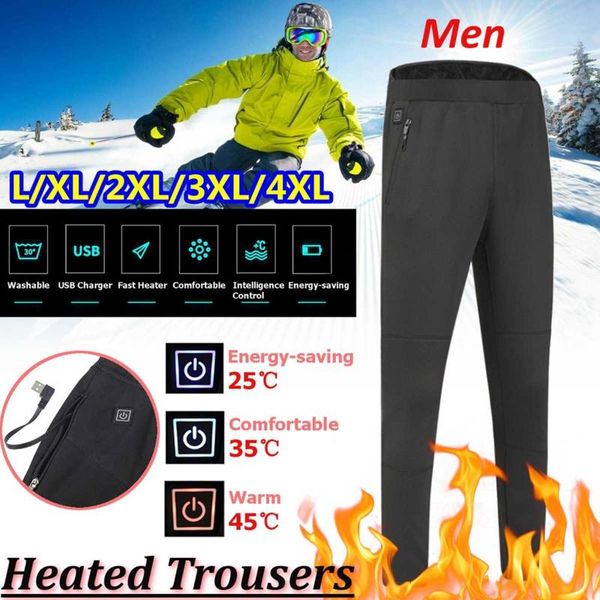 men winter outdoor hiking heating fever trousers usb charging high waist leggings trousers slim thickened heated pants, Black;green
men winter outdoor hiking heating fever trousers usb charging high waist leggings trousers slim thickened heated pants, Black;green