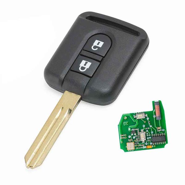 2button remote transmitter key fob 433mhz id46 for nissan x-trail navara micra k12 5wk4 876/818
2button remote transmitter key fob 433mhz id46 for nissan x-trail navara micra k12 5wk4 876/818