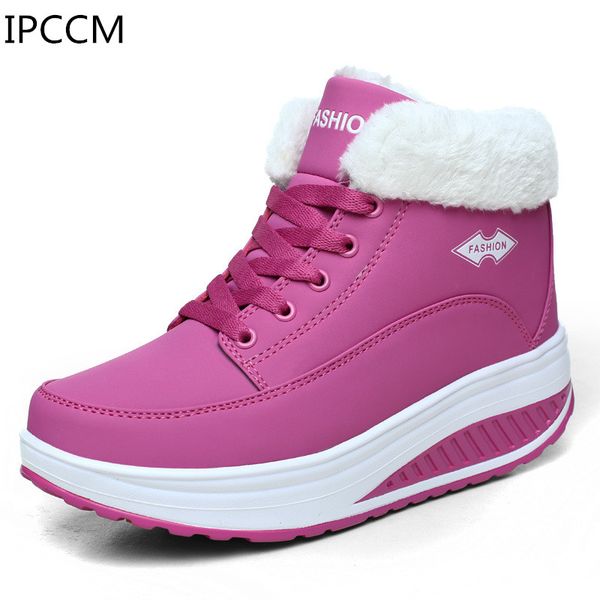2019 new winter leisure sports short plush soft comfortable warm increased wear-resistant women's short boots, Black
2019 new winter leisure sports short plush soft comfortable warm increased wear-resistant women's short boots, Black