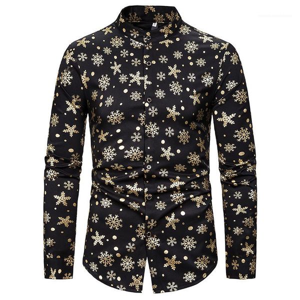 stamping snow print mens designer shirts casual males clothing christmas day mens casual shirts fashion, White;black
stamping snow print mens designer shirts casual males clothing christmas day mens casual shirts fashion, White;black