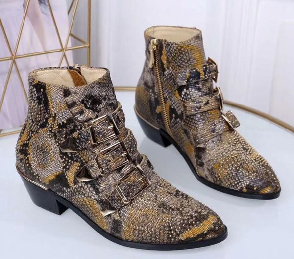 designer boots susanna leather women suede ankle boots martin shoes women studded leather buckle combat boots 10 colors size35-42 03, Black
designer boots susanna leather women suede ankle boots martin shoes women studded leather buckle combat boots 10 colors size35-42 03, Black