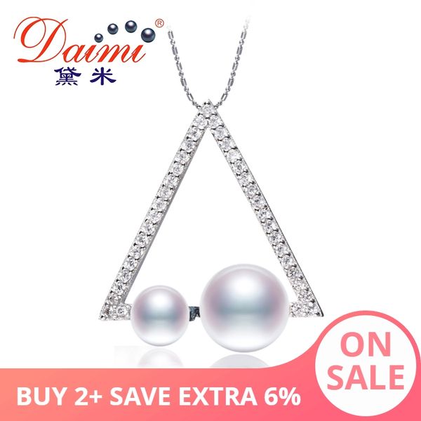 daimi 2017 new geometric pendant 4-7mm natural white pearl pendant silver necklace brand jewelry
daimi 2017 new geometric pendant 4-7mm natural white pearl pendant silver necklace brand jewelry