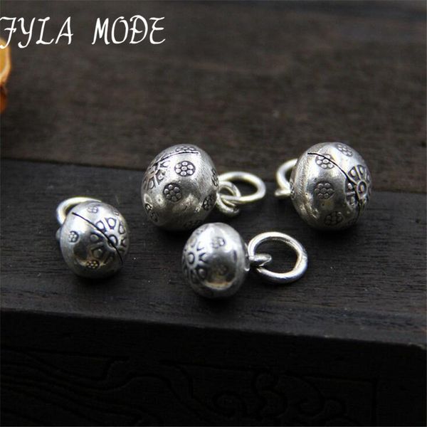 fyla mode summer collection 925 sterling silver bells pendant charms antique carved silver fit bracelet diy jewelry wtl001, Blue;slivery
fyla mode summer collection 925 sterling silver bells pendant charms antique carved silver fit bracelet diy jewelry wtl001, Blue;slivery