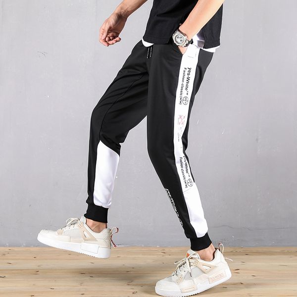 men jogger pants 2020 new arrival spring and autumn korean style letter male ankle-length pants student fashion n67, Black
men jogger pants 2020 new arrival spring and autumn korean style letter male ankle-length pants student fashion n67, Black