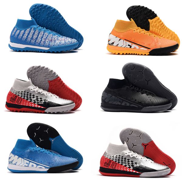 breathable mercurial superfly 7 tf ic indoor turf cr7 ronaldo neymar njr men soccer shoes higt football boots cleats size6.5-11
breathable mercurial superfly 7 tf ic indoor turf cr7 ronaldo neymar njr men soccer shoes higt football boots cleats size6.5-11
