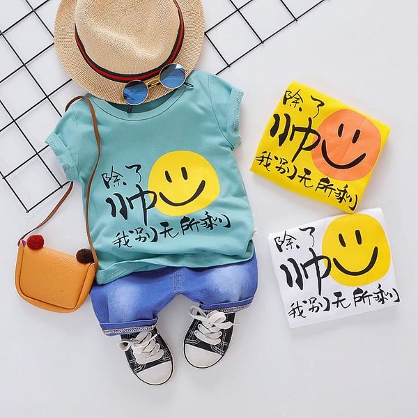 kids clothes suit new summer children boy girls cartoon t shirt shorts 2pcs/sets baby toddler fashion clothing infant sportswear, White
kids clothes suit new summer children boy girls cartoon t shirt shorts 2pcs/sets baby toddler fashion clothing infant sportswear, White