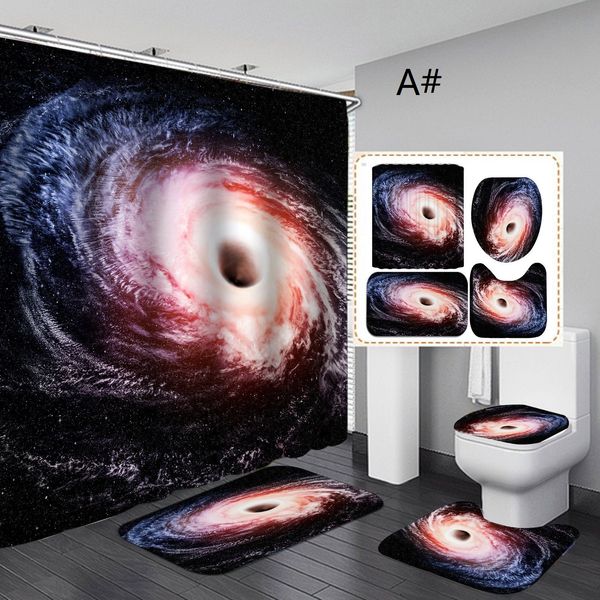4pcs/set waterproof universe bathroom carpet bath shower curtain bathroom absorbent non-slip floor mat home lving decoration
4pcs/set waterproof universe bathroom carpet bath shower curtain bathroom absorbent non-slip floor mat home lving decoration