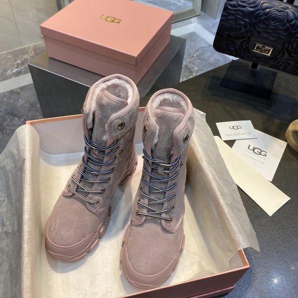 snow boots women 2019 thick bottom rubber sole winter outdoor waterproof non-slip lace fashion wild middle tube martin boots 2777, Black
snow boots women 2019 thick bottom rubber sole winter outdoor waterproof non-slip lace fashion wild middle tube martin boots 2777, Black