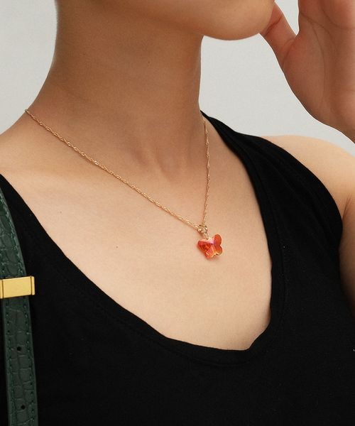 butterfly necklace jewelry link chain butterfly ornaments simple streamer all-match pendant ornaments temperament geometric colore, Silver
butterfly necklace jewelry link chain butterfly ornaments simple streamer all-match pendant ornaments temperament geometric colore, Silver