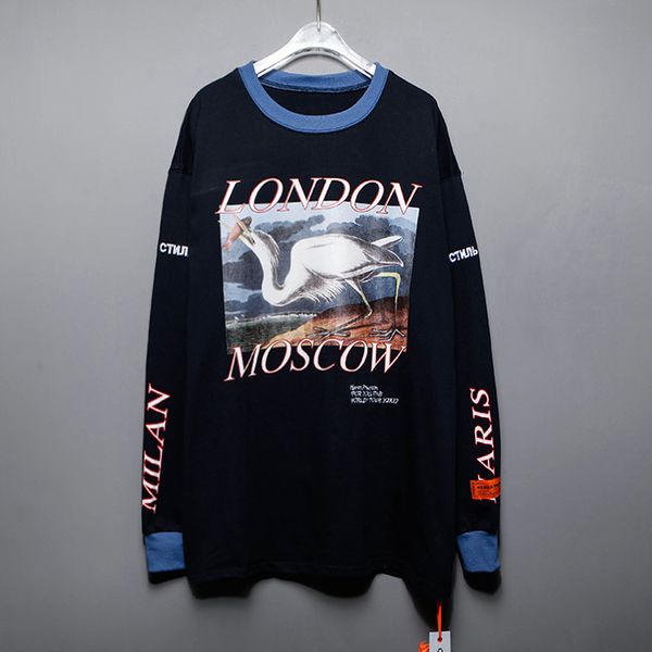 Mens 2019 Luxury Designer Clothes European and American Popular Logo HERON PRESTON Long Shirt Letter Crpowerfule Long Sleeve Base Shirt
Mens 2019 Luxury Designer Clothes European and American Popular Logo HERON PRESTON Long Shirt Letter Crpowerfule Long Sleeve Base Shirt