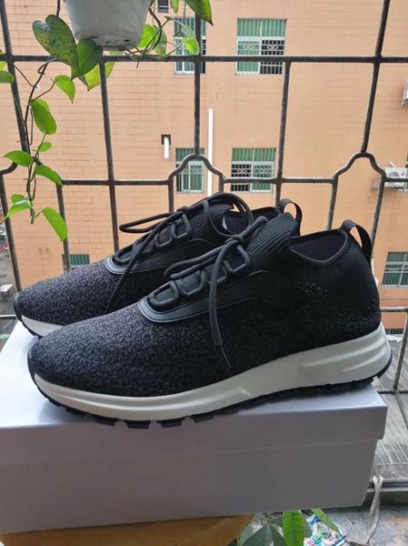 2019new knit elastic lace-up shoes breathable, non-slip, comfortable and versatile sports shoes with round head m0101000117, Black
2019new knit elastic lace-up shoes breathable, non-slip, comfortable and versatile sports shoes with round head m0101000117, Black