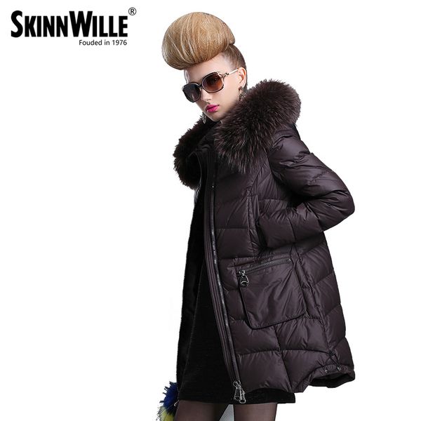 skinnwille in the 2017 long white duck down coats female long even the chinstrap collars in coat, Black
skinnwille in the 2017 long white duck down coats female long even the chinstrap collars in coat, Black
