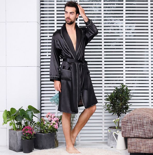 2019 fashion men's 2 pieces robe sets short trousers kimono unqiue luxury comfort soft leisure sleepwear nightwear bathrobe, Black;brown
2019 fashion men's 2 pieces robe sets short trousers kimono unqiue luxury comfort soft leisure sleepwear nightwear bathrobe, Black;brown