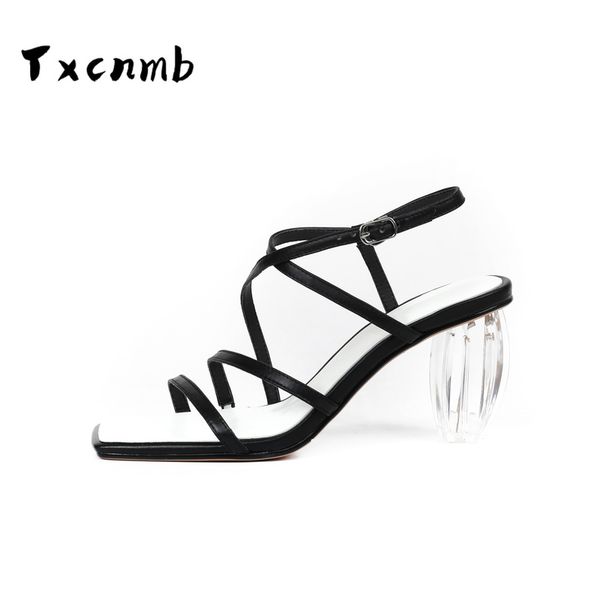 sandals txcnmb fashion sweet thick hels genuine leather for women classic design peep toe pumps 2021 summer shoes woman, Black
sandals txcnmb fashion sweet thick hels genuine leather for women classic design peep toe pumps 2021 summer shoes woman, Black