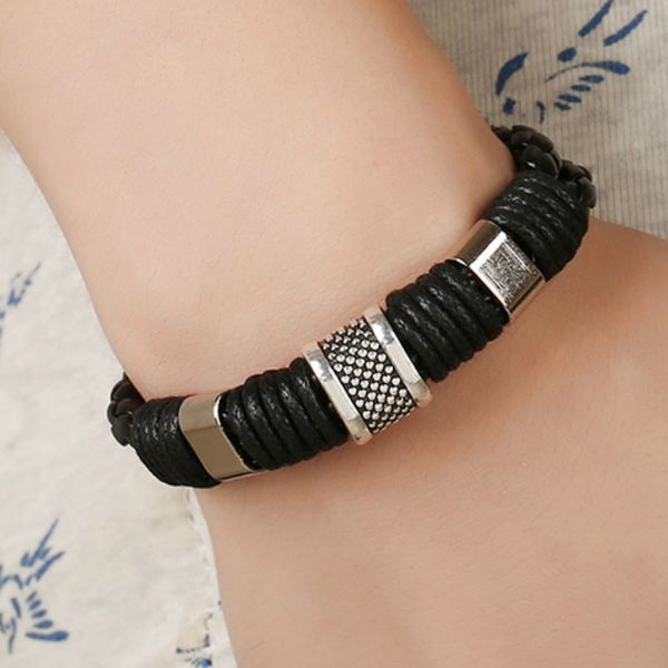 charm bracelets cibocibo classic bracelet men 2021 magnet brand design leather wristband vintage pulsera hombre gifts, Golden;silver
charm bracelets cibocibo classic bracelet men 2021 magnet brand design leather wristband vintage pulsera hombre gifts, Golden;silver