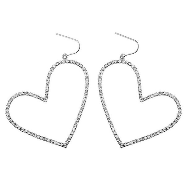 big heart drop earrings for women fashion shiny dangle earrings jewelry gifts silver, Golden;silver
big heart drop earrings for women fashion shiny dangle earrings jewelry gifts silver, Golden;silver