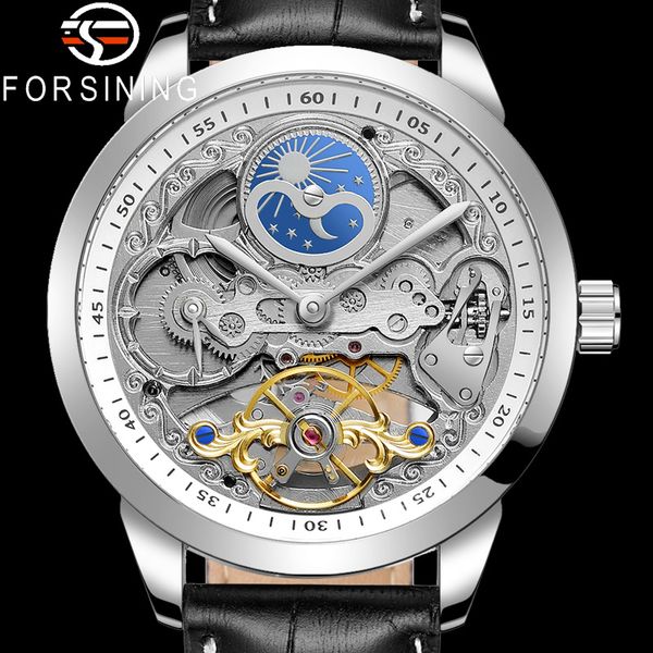 forsining automatic mechanical men wristwatch sport male clock skeleton new man watch 8191, Slivery;brown
forsining automatic mechanical men wristwatch sport male clock skeleton new man watch 8191, Slivery;brown