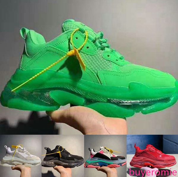 triple s sneakers green red yellow crystal bottom luxury men women running shoes fashion paris 17fw dad designer trainers des chaussures
triple s sneakers green red yellow crystal bottom luxury men women running shoes fashion paris 17fw dad designer trainers des chaussures