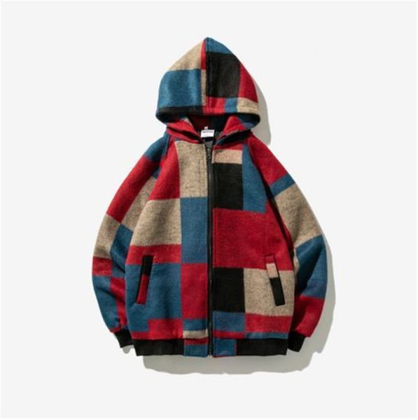 20ss men designer hoodies fashion casual plaid long sleeved hooded cardigan sweatshirts new arrival mens clothing, Black
20ss men designer hoodies fashion casual plaid long sleeved hooded cardigan sweatshirts new arrival mens clothing, Black