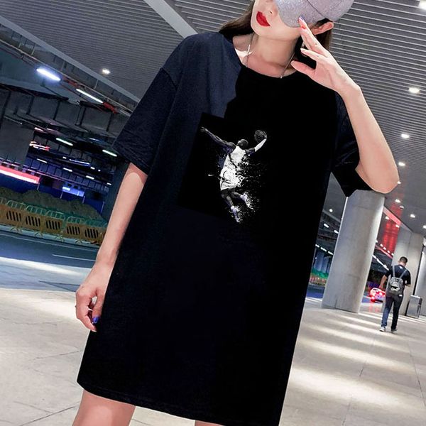 womens designer dresses 2020 new arrival fashion sports summer clothes casual girls printing dress woman oversize tees sale, Black;gray
womens designer dresses 2020 new arrival fashion sports summer clothes casual girls printing dress woman oversize tees sale, Black;gray