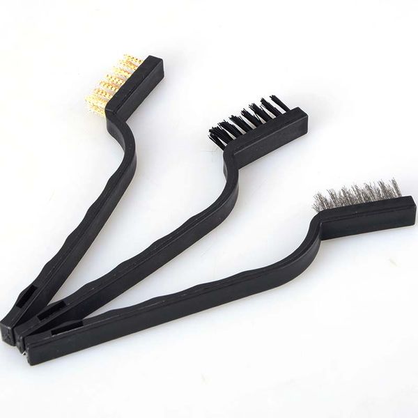 3 pieces/set wire brush set nylon brass stainless steel wire brush set hand tool accessories p25
3 pieces/set wire brush set nylon brass stainless steel wire brush set hand tool accessories p25