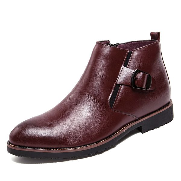 winter men ankle boots warm rubber men winter shoes spring&autumn warm waterproof fashion casual lace-up shoes, Black
winter men ankle boots warm rubber men winter shoes spring&autumn warm waterproof fashion casual lace-up shoes, Black