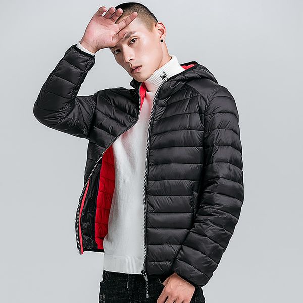 men winter jacket hooded casual simple lightweight warm cotton padded basics jackets mens outwear windbreaker coat, Black
men winter jacket hooded casual simple lightweight warm cotton padded basics jackets mens outwear windbreaker coat, Black
