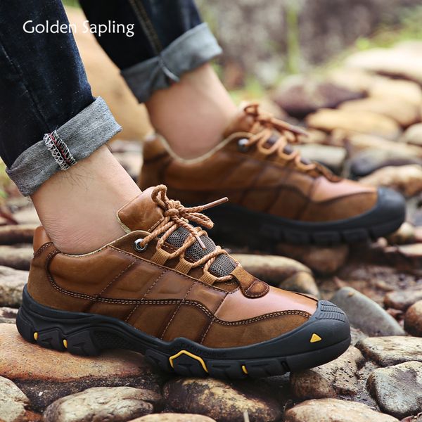 golden sapling genuine leather sneakers men's outdoor shoes soft rubber mountain hiking trekking shoes men sports tactical boots
golden sapling genuine leather sneakers men's outdoor shoes soft rubber mountain hiking trekking shoes men sports tactical boots