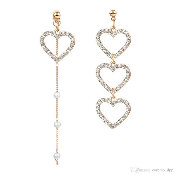 korean asymmetry heart long drop earrings for women crystal big asymmetrical geometric dangling earring 2019 wedding jewelry, Silver
korean asymmetry heart long drop earrings for women crystal big asymmetrical geometric dangling earring 2019 wedding jewelry, Silver