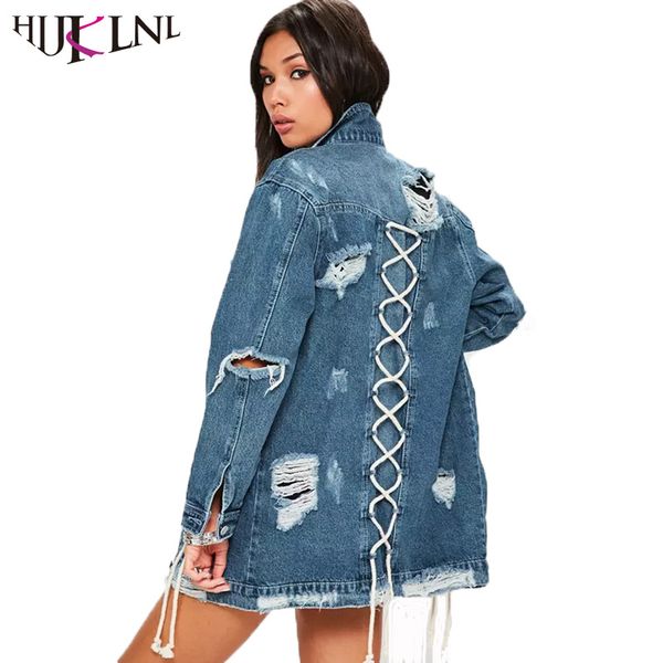 hijklnl spijkerjasje dames women denim jacket fashion boy friend ripped loose jeans jacket lace up denim coat windbreaker na570, Black;brown
hijklnl spijkerjasje dames women denim jacket fashion boy friend ripped loose jeans jacket lace up denim coat windbreaker na570, Black;brown