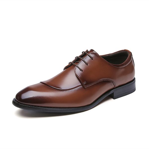gentleman dress shoes genuine leather man meeting footwear high grade lace up leather shoes business dress shoes for men zy632, Black
gentleman dress shoes genuine leather man meeting footwear high grade lace up leather shoes business dress shoes for men zy632, Black
