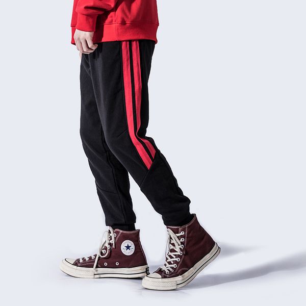 patchwork pants men cotton sweatpants gyms fitness workout solid trousers male casual fashion pencil pants joggers sportswear, Black
patchwork pants men cotton sweatpants gyms fitness workout solid trousers male casual fashion pencil pants joggers sportswear, Black
