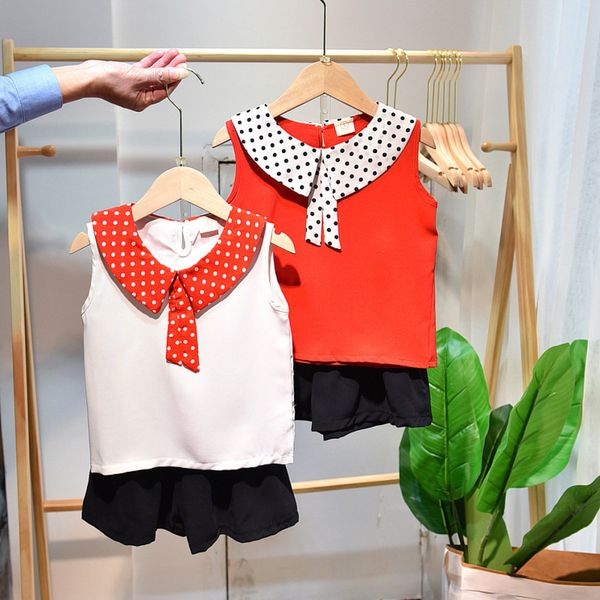 kids designer clothes 2020 children's wear girls chiffon western style shorts two-piece set children's summer wear, White
kids designer clothes 2020 children's wear girls chiffon western style shorts two-piece set children's summer wear, White
