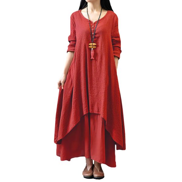 2019 new fashion autumn winter women casual loose dress solid long sleeve boho long maxi dress 8 colors, Black;gray
2019 new fashion autumn winter women casual loose dress solid long sleeve boho long maxi dress 8 colors, Black;gray