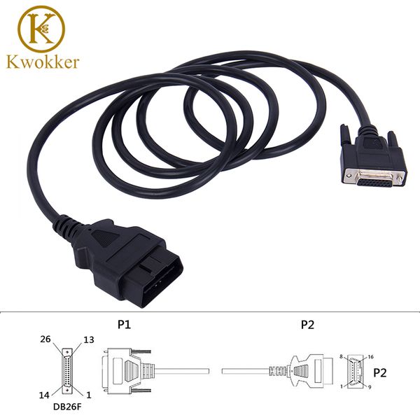 kwokker универсальный obd2 16pin мужской на 26pin женский 180 см obdii адаптер автомобильный разъем удлинительный кабель диагностический инс
kwokker универсальный obd2 16pin мужской на 26pin женский 180 см obdii адаптер автомобильный разъем удлинительный кабель диагностический инс