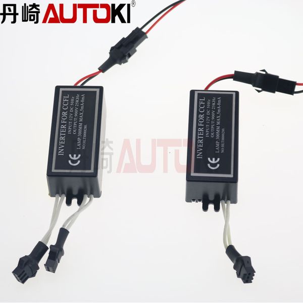 2pcs/lot 12v ccfl inverter for angel eye evil eye ring auto headlight ccfl driver one to one and to two
2pcs/lot 12v ccfl inverter for angel eye evil eye ring auto headlight ccfl driver one to one and to two