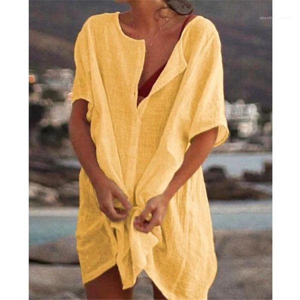 shirts fashion casual single breasted ladies blouses plus size loose women blouses long style summer short sleeve sexy, White
shirts fashion casual single breasted ladies blouses plus size loose women blouses long style summer short sleeve sexy, White
