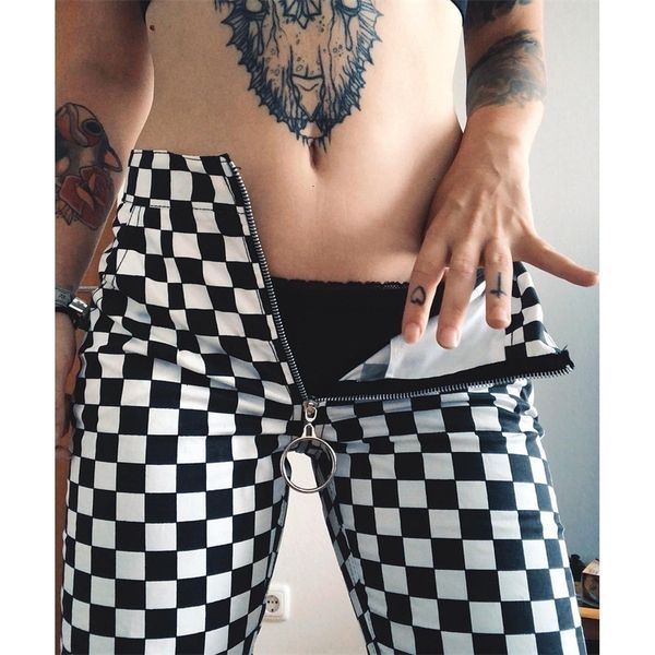 женщины леггинсы женские брюки zipper straight плед клетчатые брюки моды повседневный тонкий карманы длинные брюки белый карандаш pantalon f, Black;white
женщины леггинсы женские брюки zipper straight плед клетчатые брюки моды повседневный тонкий карманы длинные брюки белый карандаш pantalon f, Black;white